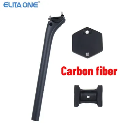 New Carbon Seat post Mountain Bike Seat Post Road Seatpost Offset 20 Bike Parts 25.4/