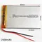 3.7V 2500mAh Lithium Polymer LiPo Rechargeable Battery 405080 For GPS PSP tablet PC PAD DVD Power Bank Laptop PDA Mobile Phone