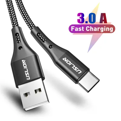 3A USB Type C Cable Cord For Iphone 15 Samsung Xiaomi mi 13 Mobile Phone Fast Charging USB C Cable