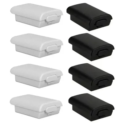 100pcs/lot High Quality Battery Pack Cover Shell Shield Case Kit for Xbox 360 Wireless Controller
