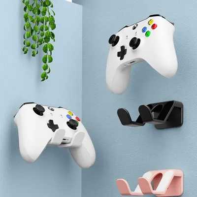 Wall Mounting Hanging Bracket Game Handle Controller Headset Hook Hanger Universal Storage Shelf
