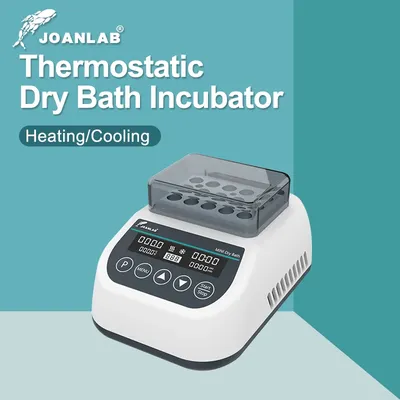 JOANLAB Portable Mini Thermostatic Dry Bath Incubator Lab Heater With Heating Block For