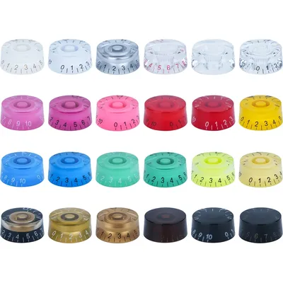1pcs guitar volume Knobs Top Hat Knobs Speed Volume Tone Pedal Control Knobs for Electric Guitar