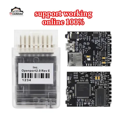 Working Online Full Chip Tactrix Openport 2.0 Openport2 J2534 PassThru Open Port 2 0 With ECU FLASH