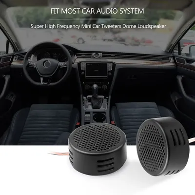 Universal 2 X 500 Watts Super Power Loud Dome Tweeter Speakers High Efficiency Vehicle Loudspeaker 12V for Car Stereo Mp3 Radio