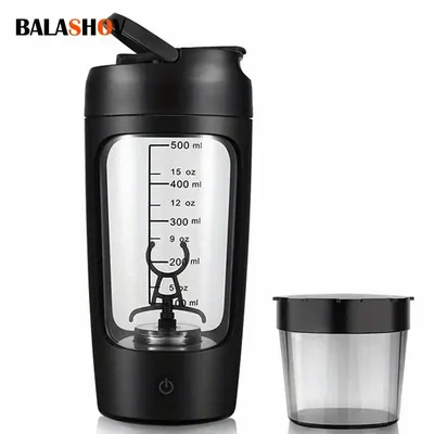 500ML Electric Protein Powder Mixing Cup Automatic Shaker Bottle Mixer Shake Bottle Milk Coffee