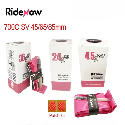 RideNow TPU Inner Tube Road Bike 700x18C 25C 28C 32C 38C French Valve Gravel MTB Bike 29x1.5 1.75