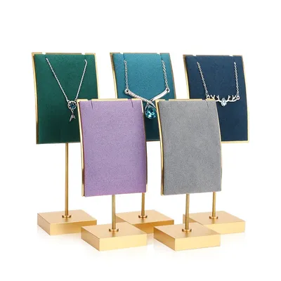 Cool Jewelry Shop Window Show Props Necklace Display Shelf Pendant Show Stand Women Jewelry Organizer