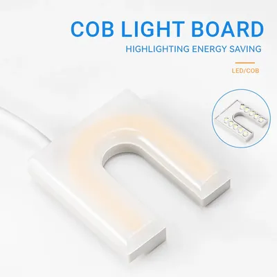Sewing Machine Light 10LED U-shaped Lights Luminaire Flexible Work Lighting Lamp With Magnets Base