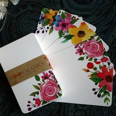 40/50pcs Greeting Cards Handmade Flower Message Scrapbook Paper Card DIY Greeting Cards Postcards