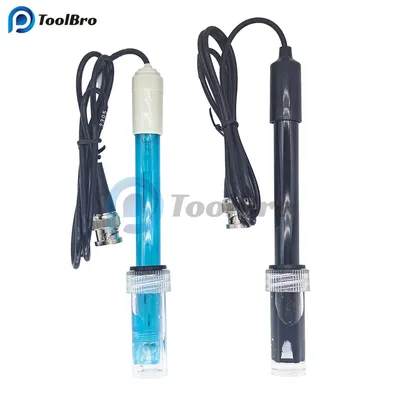 PH Electrode Sensor Probe Factory Industry Experiment Laboratory Pool Water Analyzer PH Meter Tester