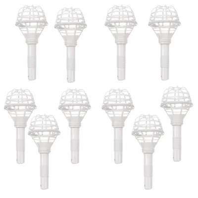 Lightweight EcoFriendly Empty Receptacle Wedding Holding Flower Holder Floral Handle Bouquet Supply