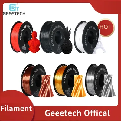 GEEETECH 1kg 1.75mm PLA/PETG/ABS+ 3D Printer Filament Vacuum Packaging Overseas Warehouses A