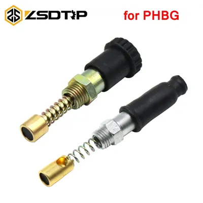 ZSDTRP Motorcyc 9538 Manual/Automatic Pull Choke Assembly Dellorto PHBG Carburetor For 17.5AD 19DS
