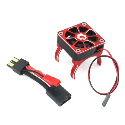 Cooling Fan With Brush Motor Radiator Cover Fashion Style Rc Model Acce For Trx-4 Scx10 Rc4wd Rc Car