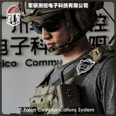 NEW FCS-TACTICAL V60 PTT Multiple Functions Two Communication Channels for AMP Headset and PRC148