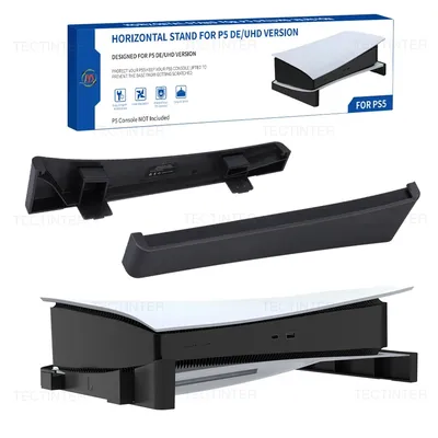 2pcs Cooling Horizontal Base Bracket Stand for PS5 Disc & Digital Edition Console Dock Mount Holder