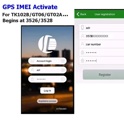For DAGPS GPS tracker IMEI Activate 10 years Lifetime For GT02 GT06 TK200 TK210 TK206 TK800 work