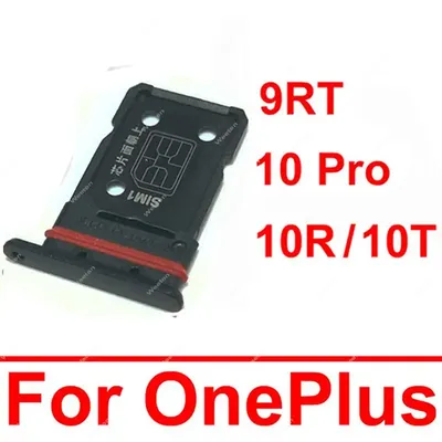 Sim Card Tray For Oneplus 9RT 10 Pro 10R 10T Sim Card Slot Adapter Card Reader Parts