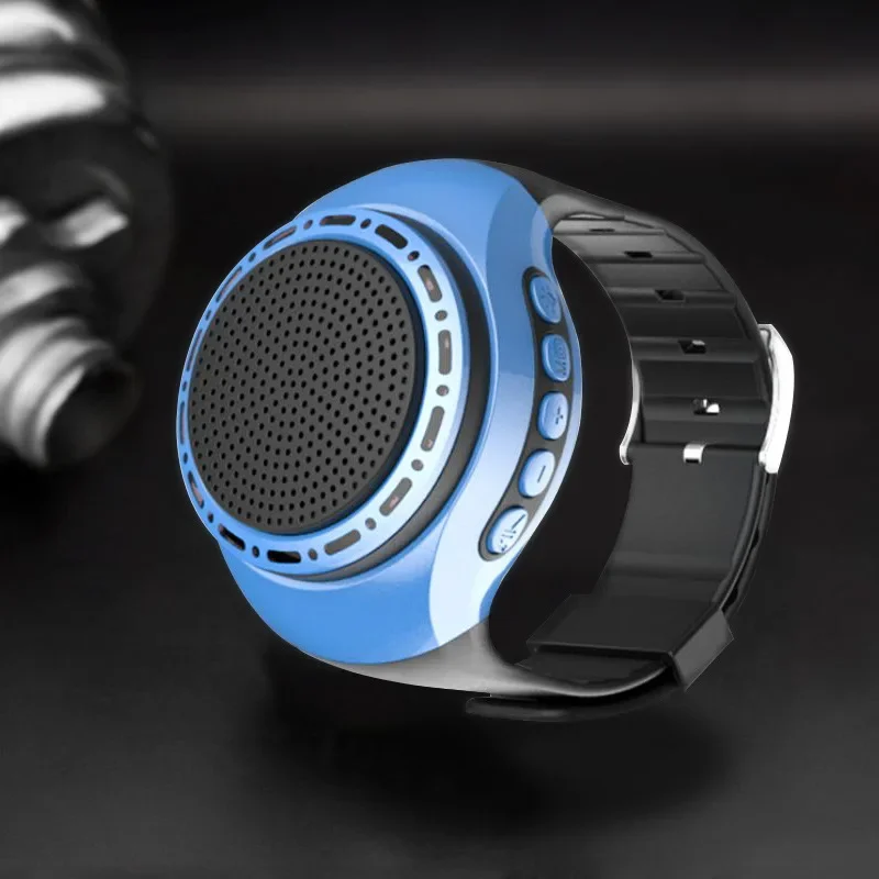 U6 bluetooth watch speaker wearable sports wrist audio smart watch self-timer hands-free call plug TF card