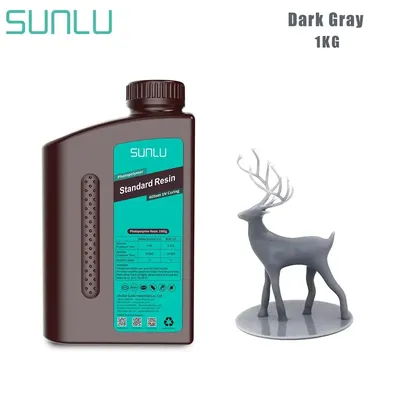 SUNLU UV Resin Photopolymer Resin 405nm 1kg UV-Curing Resin Standard 3D Printer Photopolymer Resin