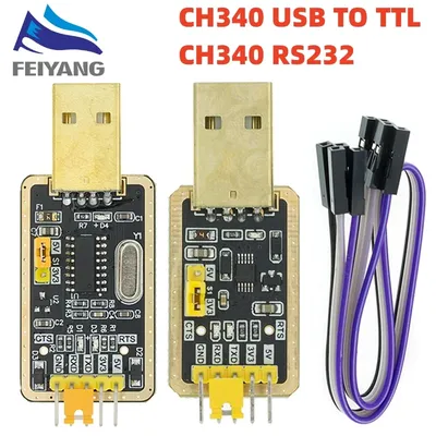 CH340 Module Instead of PL2303 CH340G CH340E RS232 to TTL Module Upgrade USB to Serial Port In Nine