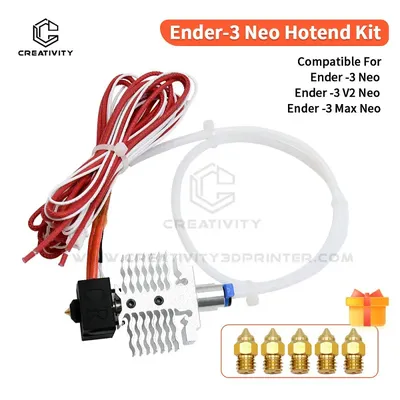 Hotend Kit For Ender 3 V2 Neo Original Replace 3D Printer Hot End Extruder J-Head Fit Ender-3