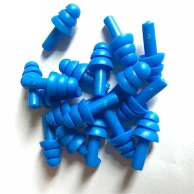 10Pairs=20PCS Waterproof Swimming Silicone Swim Earplugs for Adult Swimmers Children Diving Soft
