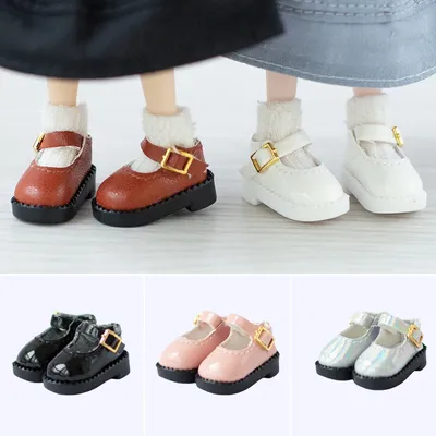 1Pairs Cute Ob11 Dolls Mary Jane Shoes Doll Accessories For Suitable For Ob11,Obitsu11,Holala,Middle