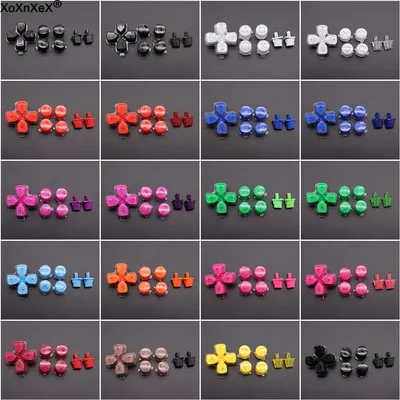 For PS5 Controller Replacement Dpad and ABXY Jelly Button Trigger Key Repair Parts For PS5 V1 V2 V3