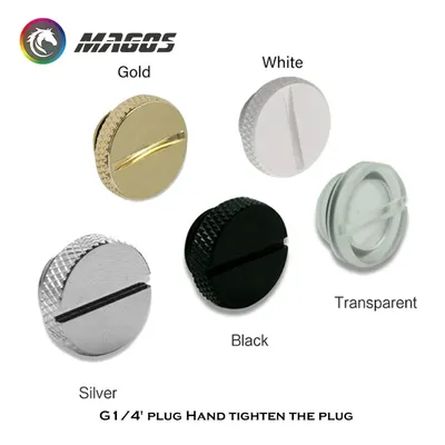 PC Water Cooling Water Plug Fittings & Water stop End Cap For Computer Building Sealing Up Connector