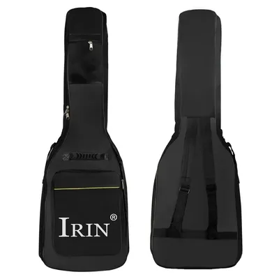 IRIN Electric Guitar Case Gig Bag Black Waterproof Oxford Cloth Bag Guitar Accessories Musical