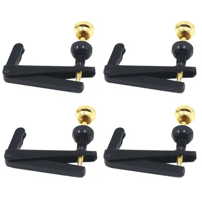 4/4 Violin Fine Tuner Stringed Instrument Accessories Fiddle String Adjuster Spinner Tuning Screw