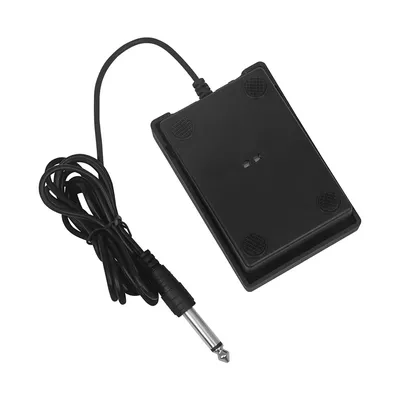 6.35 Mm Interface Compact Sustain Pedal Universal Single Pedal for Electric Piano Keyboard