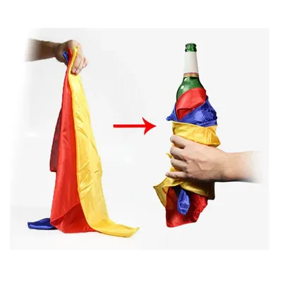 Appear Bottle From Silks Scarves Stage Magic Tricks Prop Toys Professional Magician Object Appearing