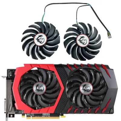 NEW 95MM PLD10010S12HH RX 580 GAMING X GPU Fan，For MSI Radeon RX 580、RX 570、RX 480、RX 470 GAMING X