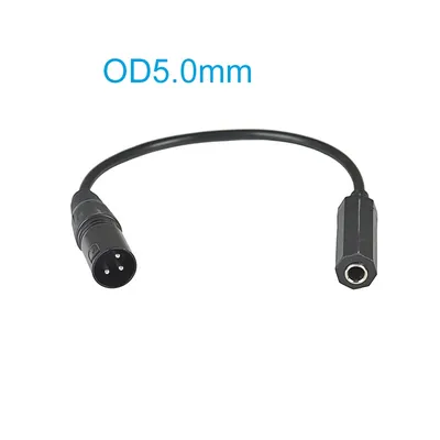 XLR Male to 1/4" Female Balance Cable Adapter TRS 6.35mm to XLR 3 Pin Mono Audio Connect Convert