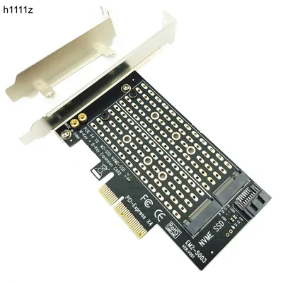 PCI Express PCIE to M2 Adapter NVME SATA M.2 SSD PCIE Adapter NVME/SATA M2 PCI E Adapter SSD M2 to