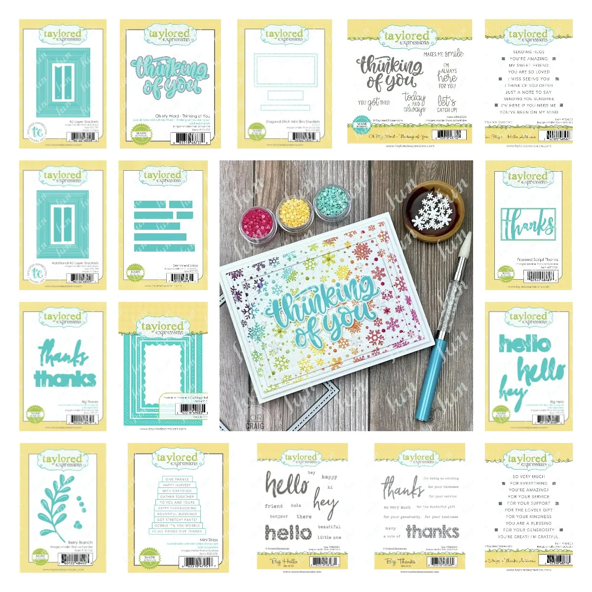 Thanks Hello Sentiment Strips Stamps and Dies New Arrival 2022 2023 A2 Layer Stacklets Set Scrapbooking Photo Album Diy Handmade
