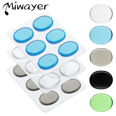 Miwayer 18 pcs Drum Gel Drum Dampeners, Gel Pads Muffler Dampening for Drums Cymbals Tone