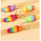 1pc Mini Slug Fidget Toy with Keychain,Cute Caterpillar Shape Stress Reliever Office Desk Toy Sensory Toy for Kids and Adults
