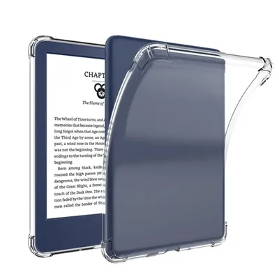 Transparent TPU Silicone Back Cover Protective Shell Funda Shockproof Case For Kindle Paperwhite 5