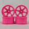 4pcs 3/9mm Offset RC Car 1/10 Scale Plastic Wheels Rims Drift On road Touring Model Hobby