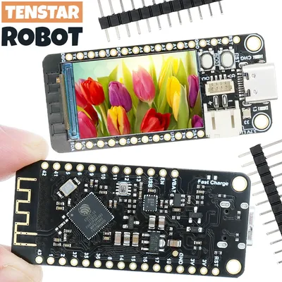 TENSTAR TS-ESP32-S3 Development Board With 1.14 Inch TFT Display With BMP280 and QMI8658C Sensor Learn to Program ESP32 S3