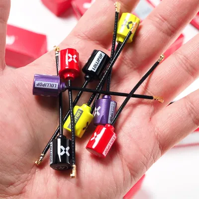 2PCS Foxeer 5.8G Micro Lollipop 2.5dBi High Gain Super Tiny FPV Omni Antenna