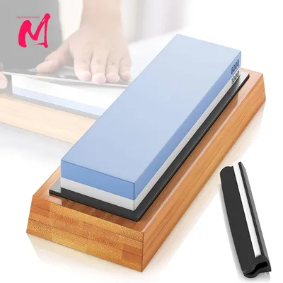 Knife Sharpener Whetstone Sharpening Stones Grinding Stone Water Stone 2 stages Whetstone Pro