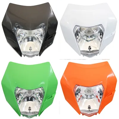 For KTM Motorcycle Headlight Plate Halogens KTM EXC SX XC XCF XCW 125-500 2012-2016 Enduro Dirt Bike