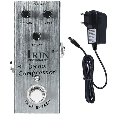 IRIN AN-06 Electric Guitar Effect Pedal Dyna Compressor Pedal True Bypass Sustain Level Attack