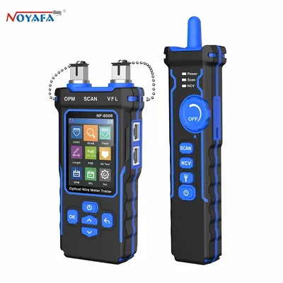NOYAFA NF-8508 Network Cable Tester LCD Digital Rechargeable Network Line Finder Wire Tracker PoE