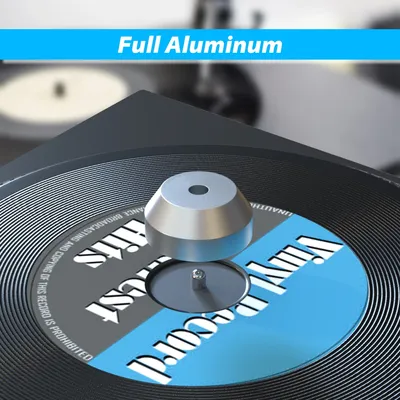 1Pcs Vinyl Record Dome Center Adapter Universal 45 RPM Turntable Aluminum Accessories for 7 Inch EP